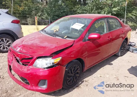 2012 Toyota Corolla Le из США, поврежденный, VIN 2T1BU4EE8CC797701